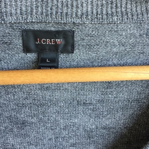 J Crew V Neck Marled Pullover Sweater Men's - Picture 4 of 4